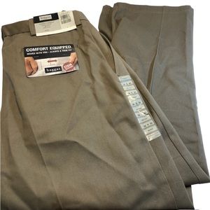Haggar Flat Front Pant Men’s 36w x 30L Cotton New